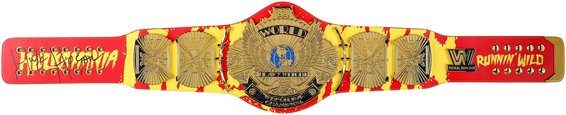 Hulk Hogan WWE Autographed Hogan Signature Series Replica Title Belt - Fanatics Authentic Certified