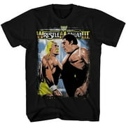 Hulk Hogan vs Andre the Giant Wrestlemania 3 Shirt - Official Mens WWE Wrestling Champion Tee