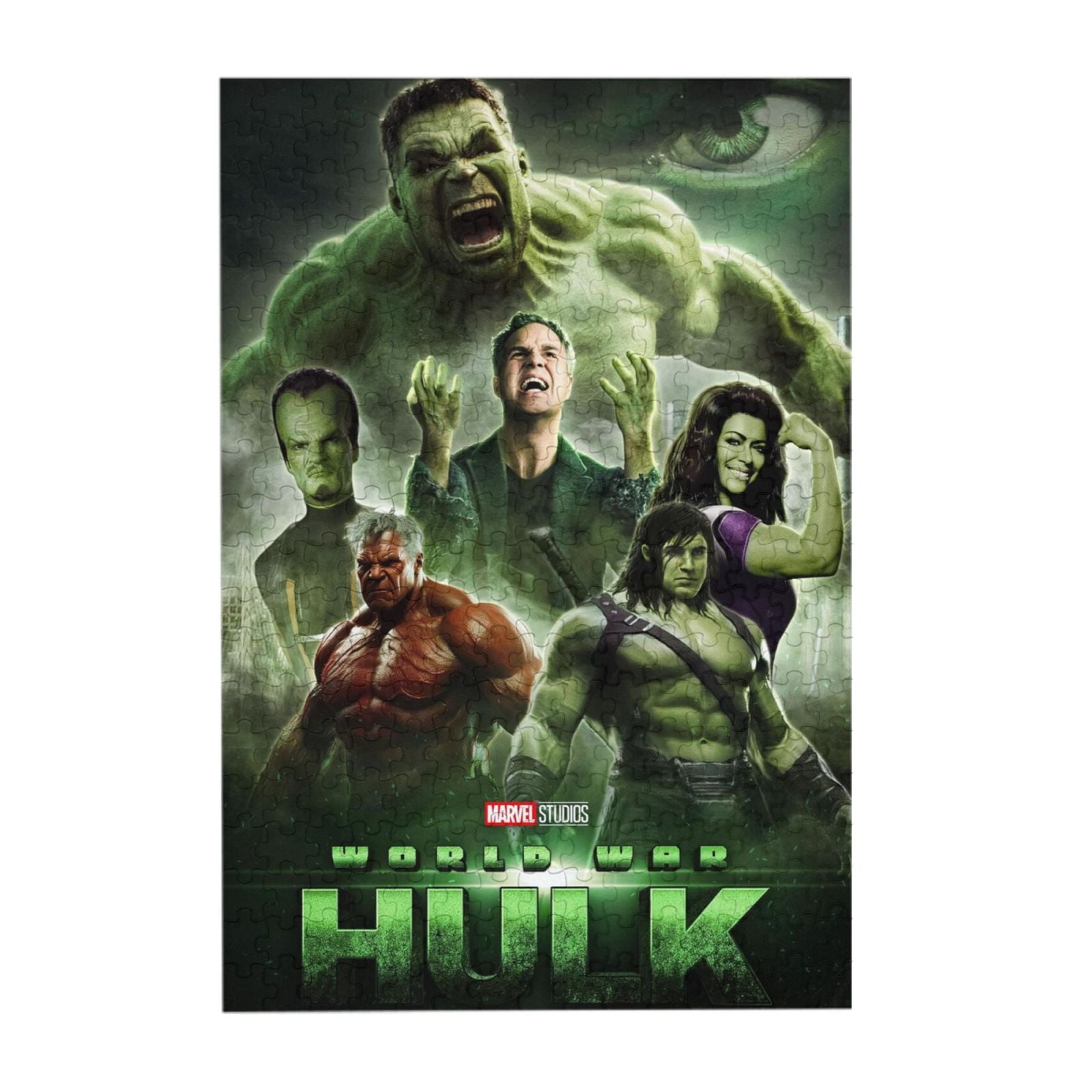 Hulk Jigsaw Puzzle For Adults - 1000 Piece Puzzle For Kids Boys Girls ...