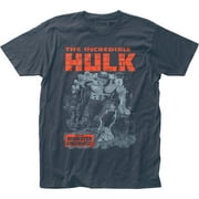 Hulk  Marvel Comics Mens T-Shirt - Incredible This Monster Unleashed Breaking Through (2X-Large)