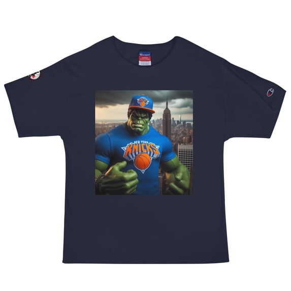 Hulk NYKnicks Champion T-Shirt (Navy, M)