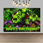 Hulk Party Backdrop Birthday Decorations Hulk Party Photo Backgrounds For Photographs Hulk Banner