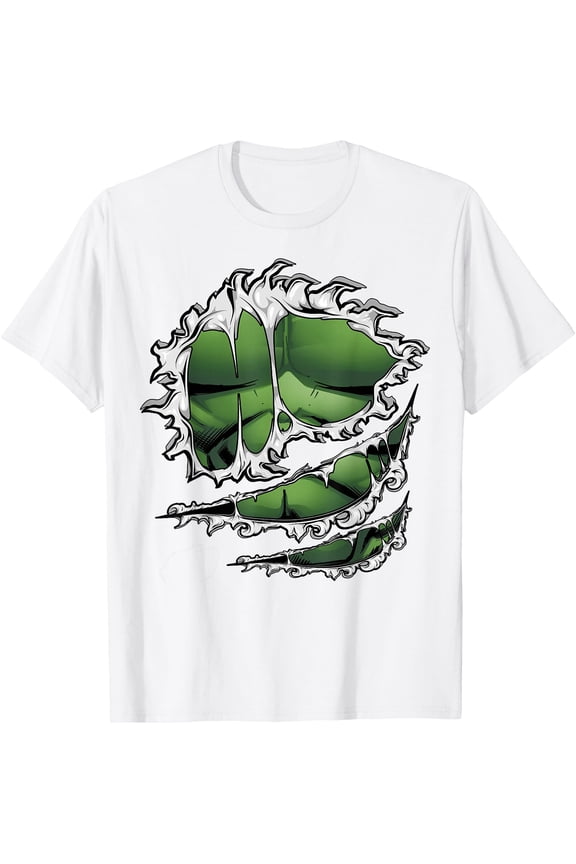 Hulk Ripped Tee Funny DTG Print Unisex T-Shirt