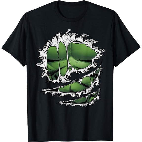 Hulk Ripped Tee Funny DTG Print Unisex T-Shirt