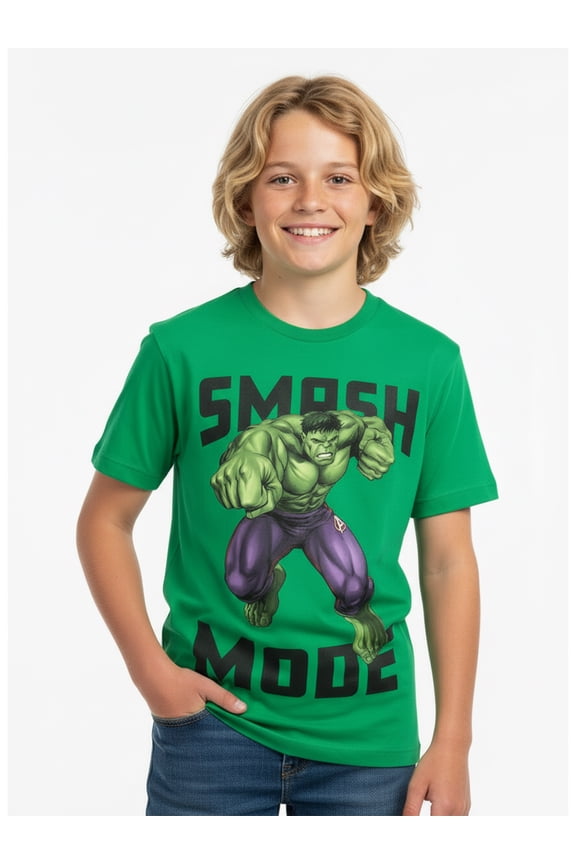 Boys Smash Mode Graphic T-Shirt, 4-18