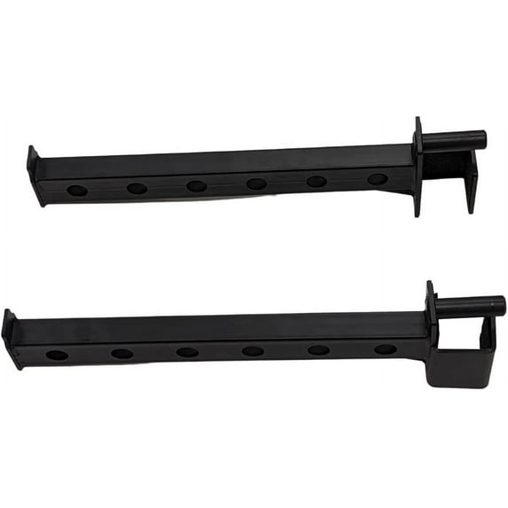 HulkFit Multi-Function Power Cage Rack Crossfit Attachments, J-Hooks, Dip Bars, Weight Plate Holders, T-Bar Row Platform, Barbell Clamp Collars, Hangers and Others (Dip Bars, Straight)