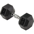 thumbnail image 1 of HulkFit Rubber Encased Hex Dumbbells, 35 Lb. Pair, 1 of 5