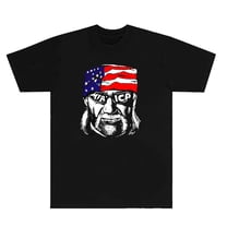 Hulkamania RIP T-Shirts Streetwear Tee Cosplay Women Men HipHop Crewneck Short Sleeve Tops