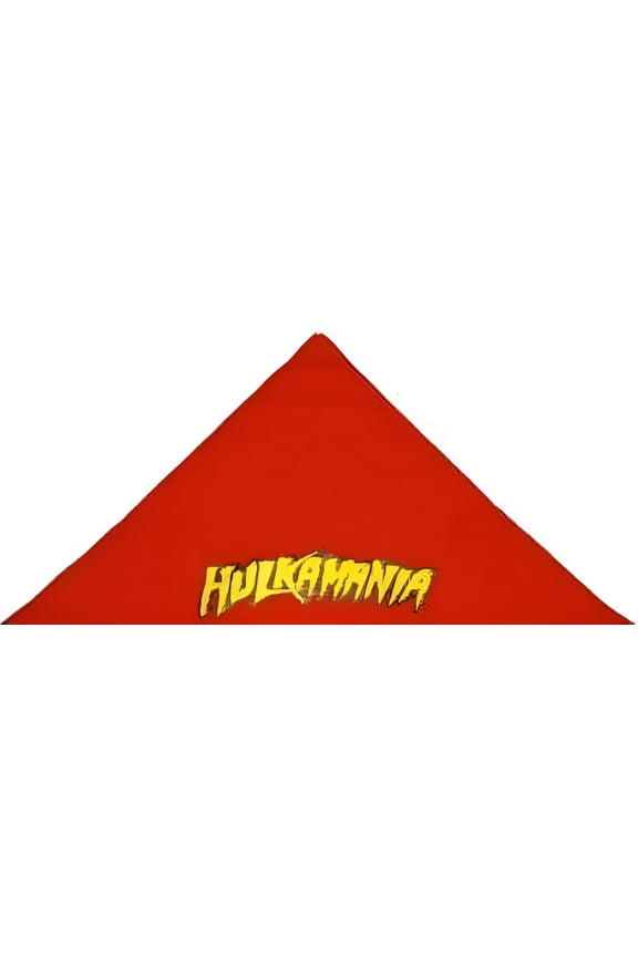 Hulkamania Novelty Red Bandana, 1 Count