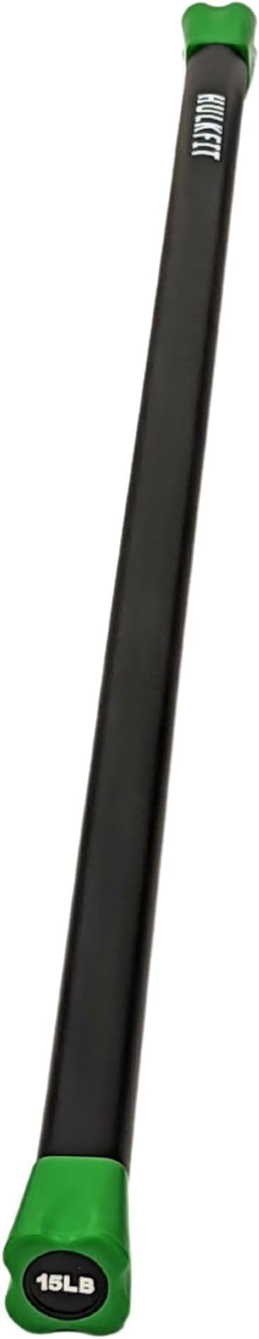 Hulkfit Total Body Workout Weighted Exercise Bar Exercise Equipment for Mobility and Strength Training Squats Lunges Bench Press and Deadlifts 15 lbs Walmart