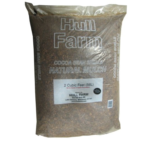 Hull Farm 50150 Organic Garden Cocoa Bean Shell Mulch, 2 Cubic Feet