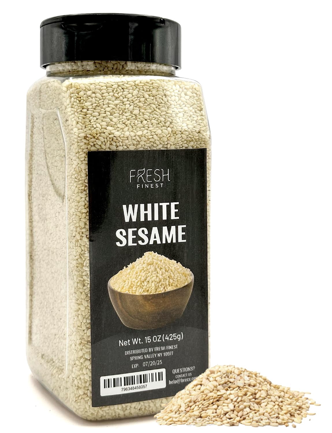White Sesame Seeds, 15oz (425G), - Walmart.com