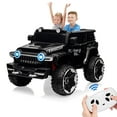 Huloretions 12V Electric Kids Ride on Car with Remote Control, 2 Seater