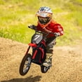 thumbnail image 1 of Huloretions 24V Electric Dirt Bike for Kids 8-14, Kids Motorcycle Electric Bike Motor Bike with Authentic Motocross Dirt Bikes Geometry, Rear-Wheel Drive, High-Torque, Kids Electric Dirt Bike, 1 of 9