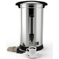 thumbnail image 1 of Huloretions 60 Cup Commercial Coffee Urn Features Automatic Temperature Control Large Capacity,Large Coffee Urn Perfect For Meeting rooms,Lounges,and Other Large Gatherings-10 L, 1 of 9