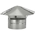 thumbnail image 1 of Huloretions Chimney Cap,6"x6"Chimney Cover,Chimney Rain Caps,Fireplace Chimney Cap with Screen,Stove Pipe,Galvanized Steel Fireplace Exhaust Cap,Adjustable Roof Cap, 1 of 5