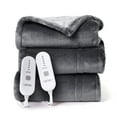 thumbnail image 1 of Huloretions Heated Blanket Electric Throw Blanket,Reversible Flannel Heating Blanket,Soft Warm Heated Blanket Fast Heating,5 Heat Settings And 4 Hours Auto Shut Off,50"× 60", 1 of 8