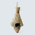 Huloretions Hummingbird House, Hand Woven Nest Hanging Birdhouses