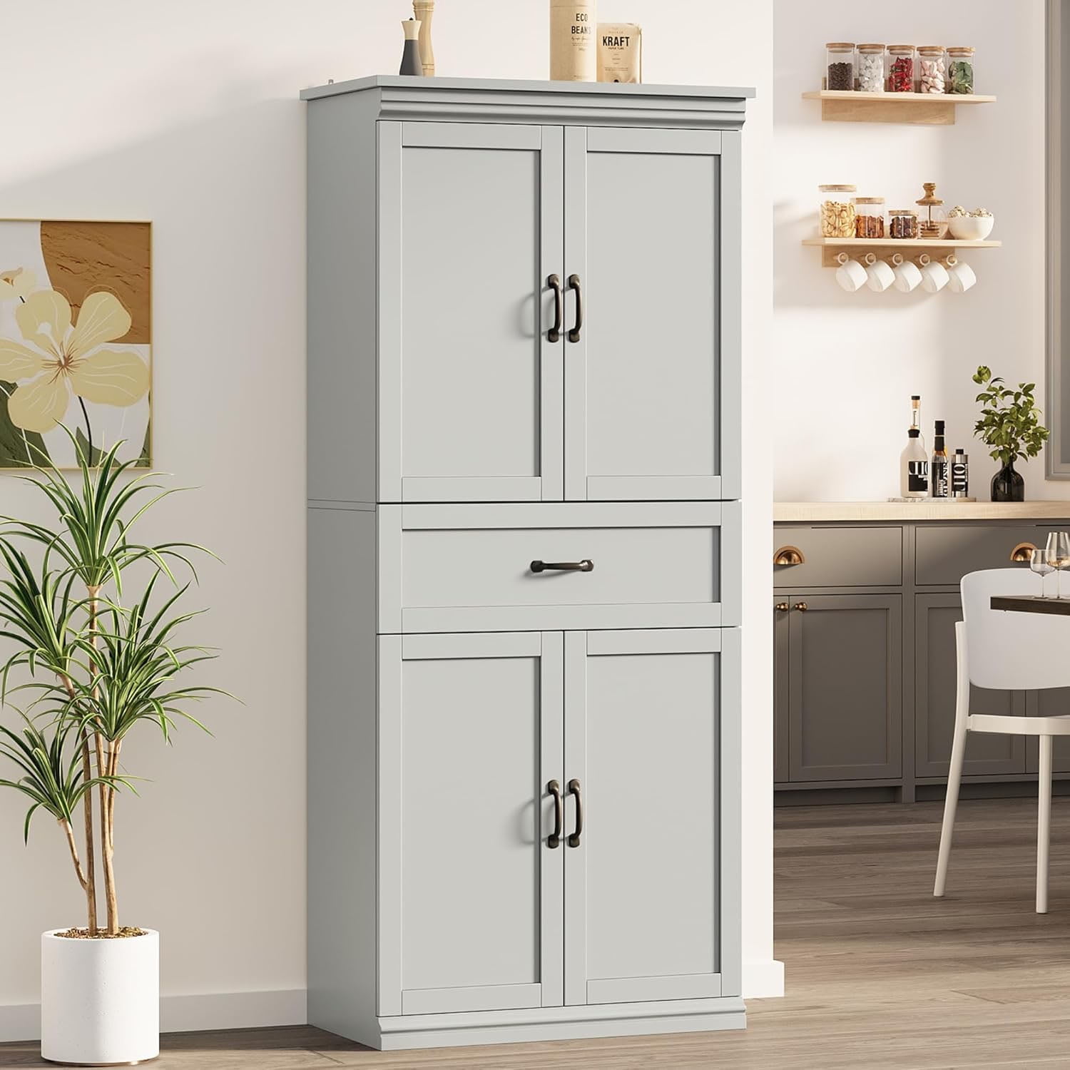 70 Tall Kitchen Pantry Cabinet