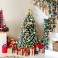 thumbnail image 1 of Huloretions Prelit Artificial Christmas Tree with Pine Cones,Full Hinged Branch Tips,Pre-Lit Xmas Tree for Xmas Decoration, 1 of 6