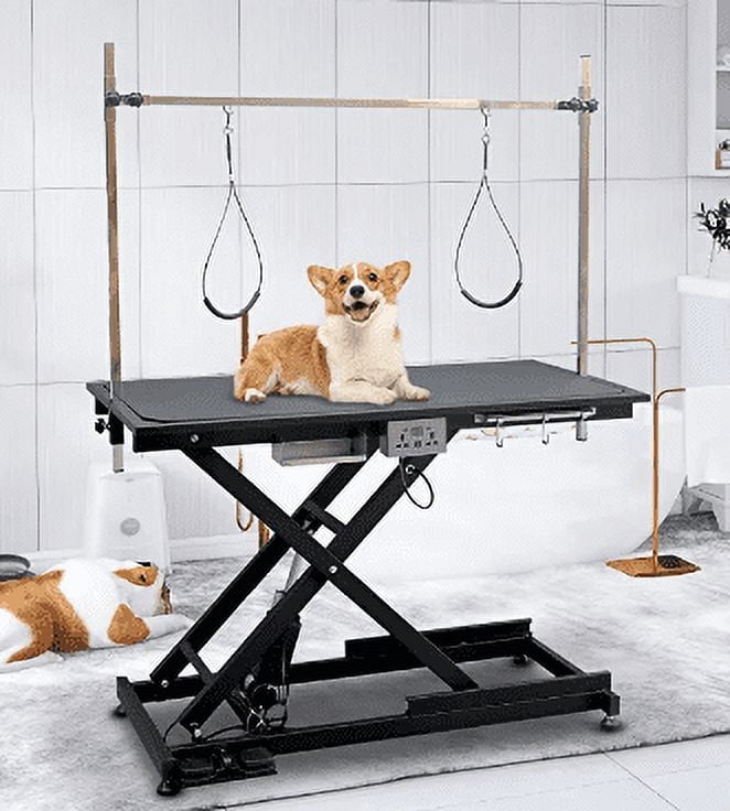 Huloretions Professional Electric Dog Grooming Table,Heavy Duty Pet ... - Advanced Heavy Duty Dog Grooming Table