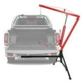 thumbnail image 1 of Huloretions Truck Crane Hoist, Hydraulic Hitch-Mount Truck Crane, 2-Inch Hitch Mounted Crane with Three Boom Capacities of 500 Lbs, 750 Lbs & 1000 Lbs for Lifting Goods in Construction, 1 of 8