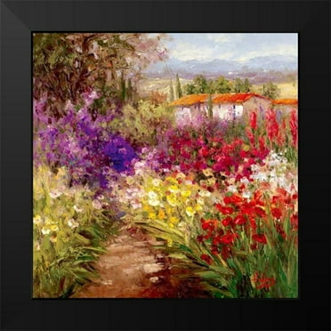 Hulsey 12x12 Black Modern Framed Museum Art Print Titled - Bienfaisant I