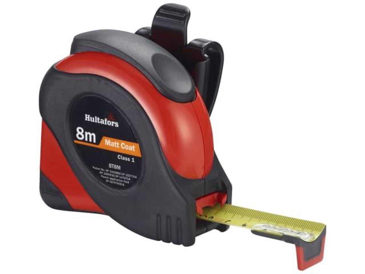 Hultafors - BT8M Big T Pocket Tape 8m (Width 25mm) (Metric only)