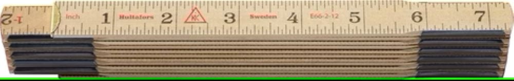 Hultafors: Engineer's Folding Ruler - Walmart.com