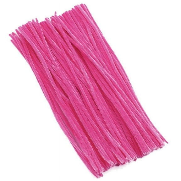 Hulucky Pipe Cleaners 100 Count Assorted Colors 12 Inch Craft Stems for Floral Arrangements for Tools/Office(Multicolor)