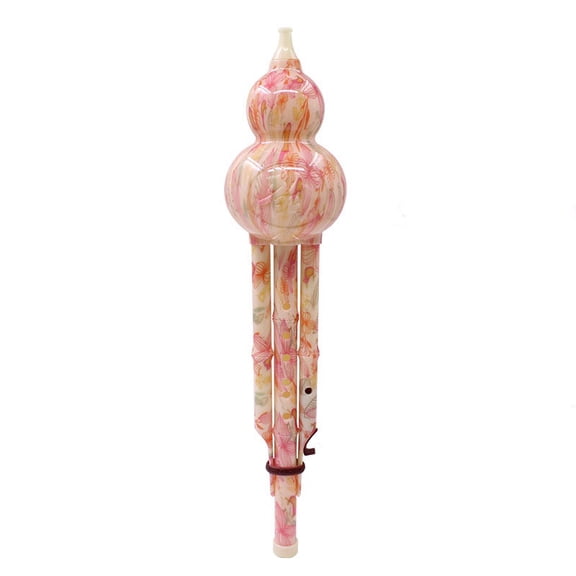 Hulusi Instrument, Gourd Flute, Chinese National Wind Instrument C Key Hulusi Musical Instruments, Flute Instrument Practice Teaching Instrument for Adults Beginners