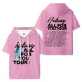 thumbnail image 1 of Hulvey All For You Tour Hooded Short Sleeved Shirt Hip Hop Tshirt Men Womens Hoody, 1 of 2