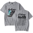 thumbnail image 1 of Hulvey All for You Tour Merch Short Sleeve T-shirt Unisex Fashion Crew Neck Top, 1 of 2