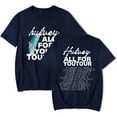 thumbnail image 1 of Hulvey All for You Tour Merch Short Sleeve T-shirt Unisex Fashion Crew Neck Top, 1 of 2