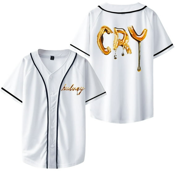 Hulvey Baseball Jacket Honey Tear Heavyweight Merch Unisex Fashion Casual Short Sleeve Clothing