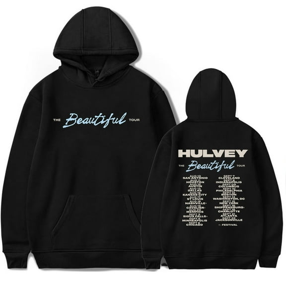 Hulvey Beautiful Tour Hoodies Merch Women Men Fashion Casual Hooded Sweatshirts