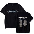thumbnail image 1 of Hulvey Beautiful Tour T-Shirts Merch Women Clothes Trend Casual Short Sleeve Top, 1 of 3