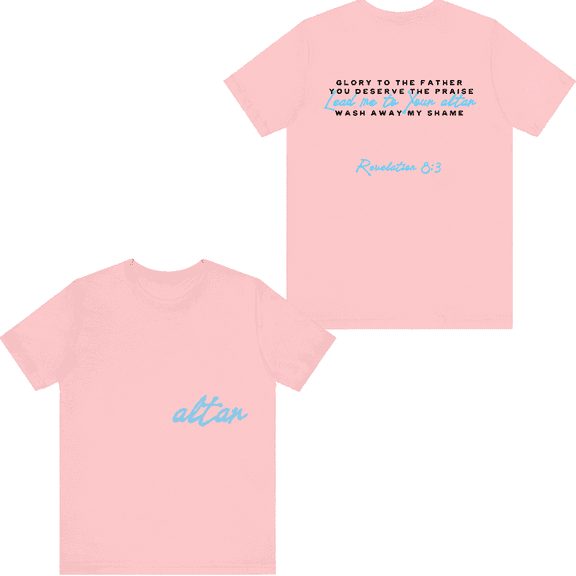 Hulvey Merch Altar T-shirt Printed Shirt Unisex Men Women Rapper Tee Short Sleeve Crewneck Top