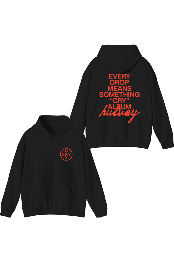 Hulvey Merch Every Drop Means Something Hoodie Printed Hoodies Men Women Rapper Long Sleeve Pullover