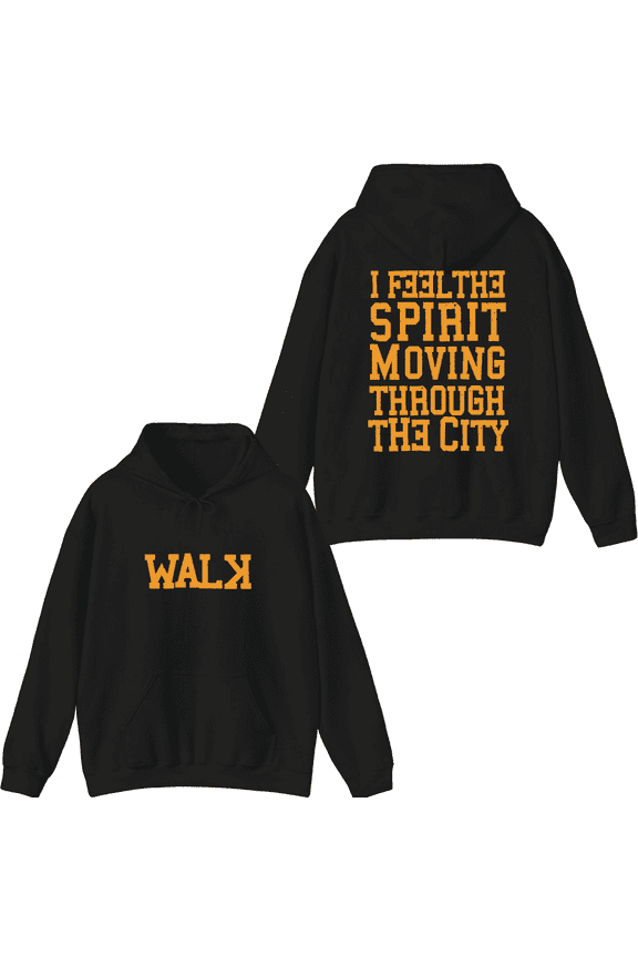 Hulvey Merch Walk Hoodie Printed Hoodies Unisex Men Women Rapper Long Sleeve Pullover Top