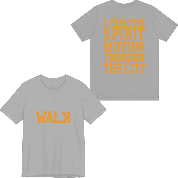 Hulvey Merch Walk T-shirt Printed Shirt Unisex Men Women Rapper Tee Short Sleeve Streetshirt Top