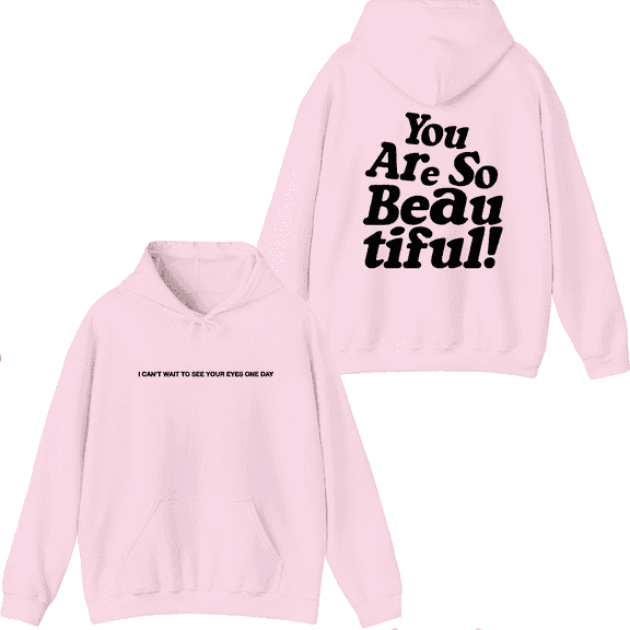 Hulvey Merch You Are So Beautiful Hoodie Printed Hoodies Men Women Rapper Long Sleeve Pullover Top