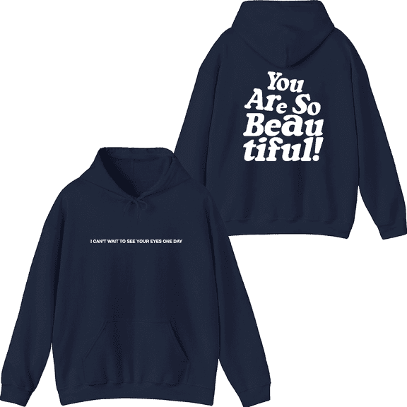 Hulvey Merch You Are So Beautiful Hoodie Printed Hoodies Men Women Rapper Long Sleeve Pullover Top