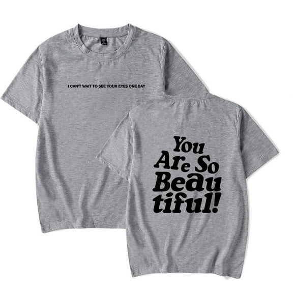 Hulvey You Are So Beautiful T-Shirts Merch Women Clothes Trend Casual Short Sleeve Top