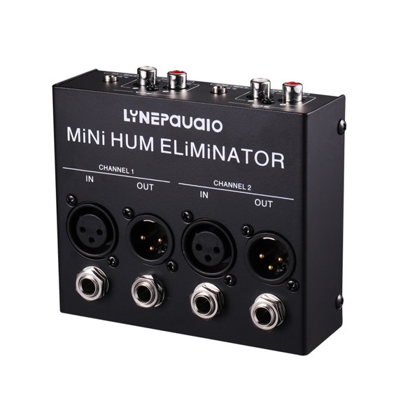 Hum Eliminator,Box 4 Channel Eliminator Box 4 Hum Eliminator Box 4 Channel Buzz Laoshe Qiuni Noise Musical Equipment Rusuo Noise Eliminator Hum Buzz Er Noise Fapao Black