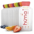 thumbnail image 1 of Huma Plus (Double Electrolytes) - Chia Energy Gel, PLUS Variety Pack, 12 Gels, 1 of 8