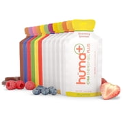 Huma Plus Double Electrolytes - جل الطاقة Chia، 12 جل أصلي و12 جل PLUS، مجموعة متنوعة