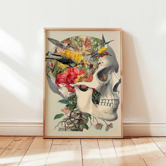 Human Anatomy Body Educational Medical Doctor Office Vintage Style Art Print, Unframed Paper Poster 11x14in