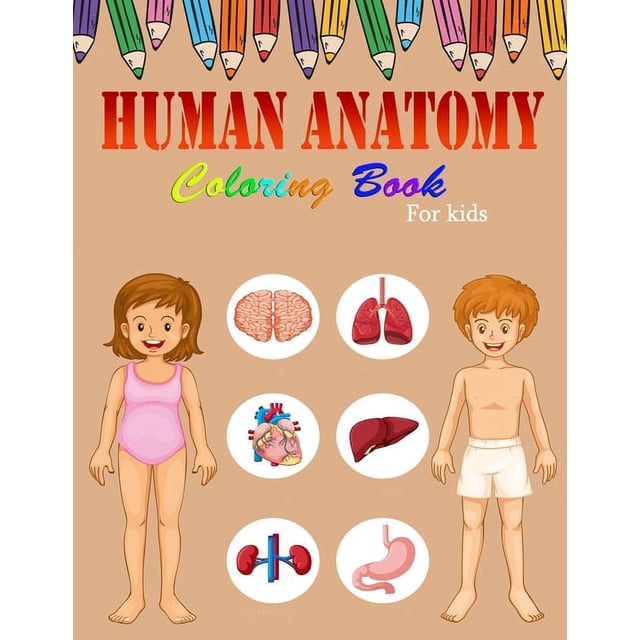 Human Anatomy Coloring Book For Kids: A Coloring, Activity & Medical ...