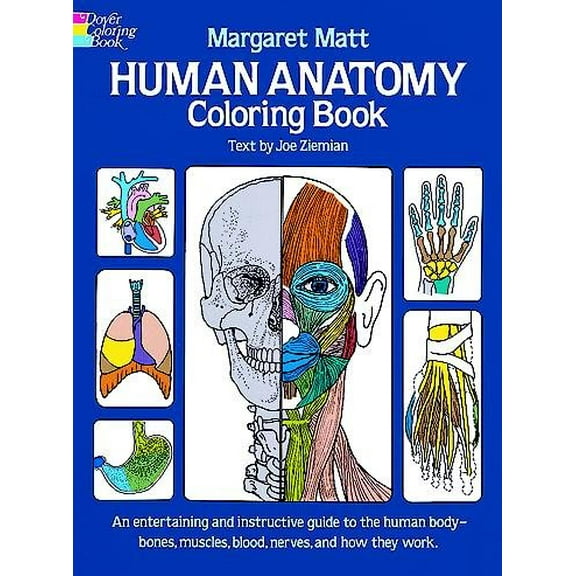 Pre-Owned Human Anatomy Coloring Book (Paperback) 0486241386 9780486241388